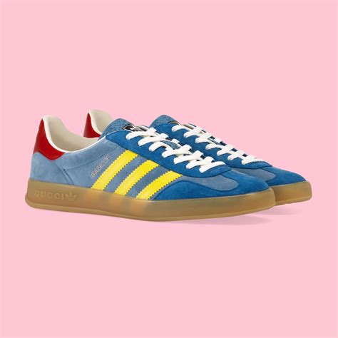 gucci adidas gazelle blue